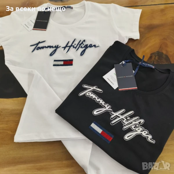 Tommy Hilfiger Дамска Тениска👚Дамска Блуза С Къс Ръкав Томи Хилфигер Код A654, снимка 1