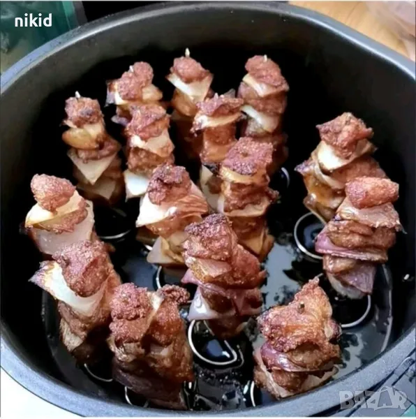 мини шишчета шиш шишче хапки за Air fryer Airfryer печка фурна грил, снимка 1
