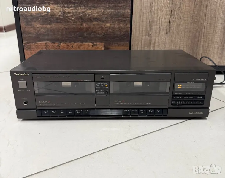 🔊Ретро двукасетъчен дек Technics RS-T130🔊, снимка 1