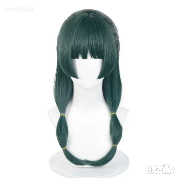 Аниме тъмно зелена перука Kusuriya no Hitorigoto - Maomao The Apothecary Diaries, снимка 1