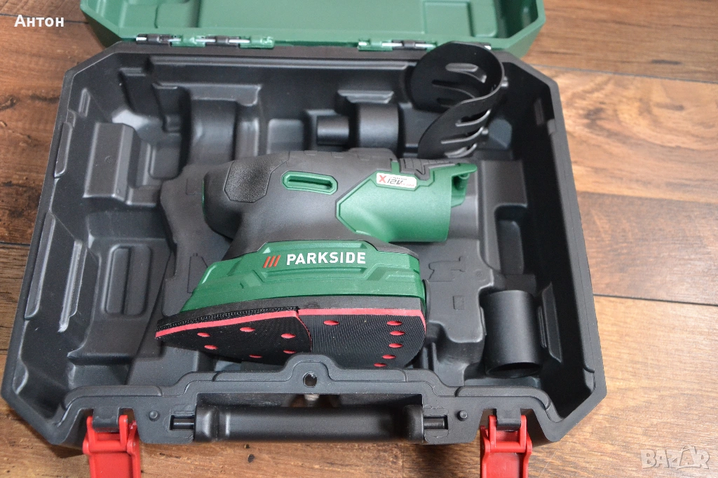 Нов акумулаторен виброшлайф Parkside 12V, снимка 1