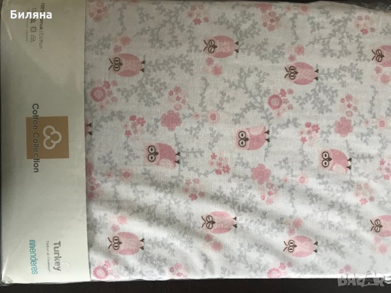 Единичен комплект чаршаф с калъфка, снимка 1