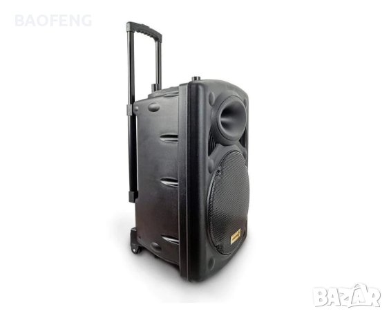 **Безплатна доставка Караоке Колона 15 инча Eurolive bt515d 3000w еквалайзер 2 микроф ,акумулатор, снимка 1