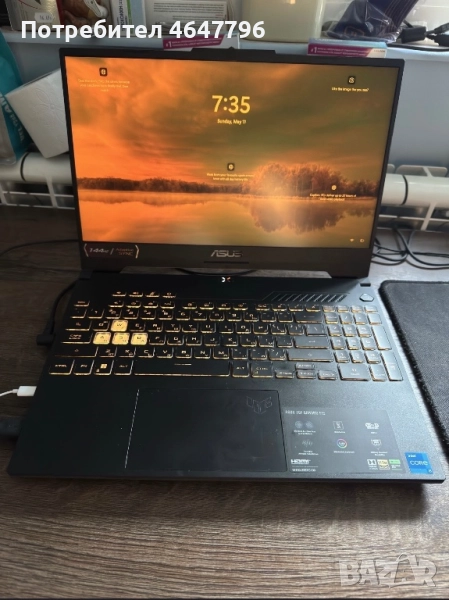 Лаптоп gaming ASUS TUF F15 , снимка 1