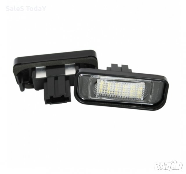 ЛЕД плафони регистрационен номер за Mercedes-Benz S-Class (W220) - (1999-2005), снимка 1