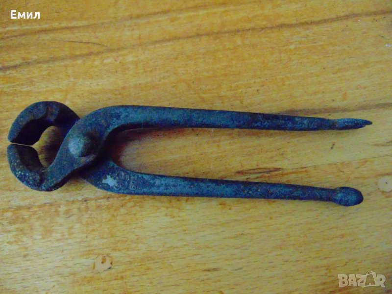 Антикварен инструмент керпеден клещи, снимка 1