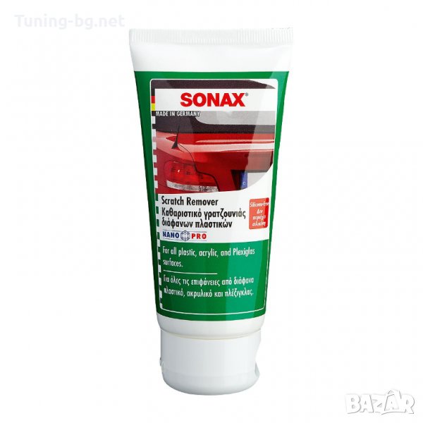 Паста за премахване на драскотини от пластмаса, акрил и плексиглас Sonax, снимка 1