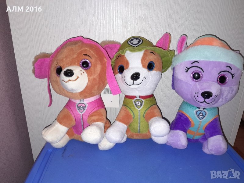 Пес Патрул , Paw Patrol -Тракър , Еверест и Скай, снимка 1