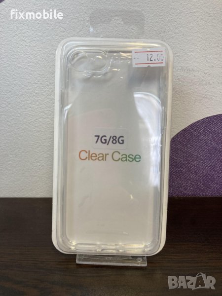 Apple iPhone 7/8/SE 2020/2022 прозрачен гръб/кейс, снимка 1