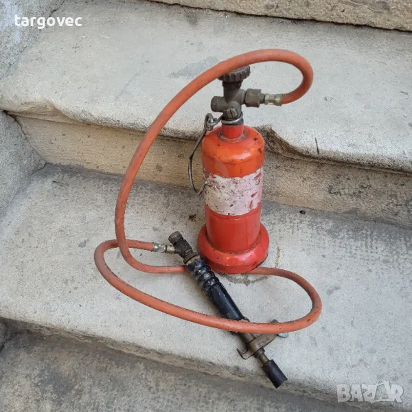 комплект горелка с газова бутилка, снимка 1
