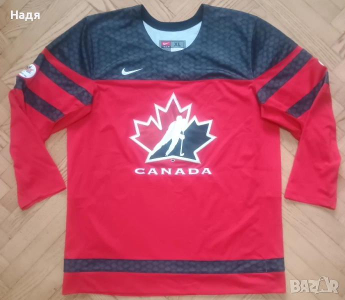 Оригинална Хокейна фланелка на Канада 2017 World championship, снимка 1