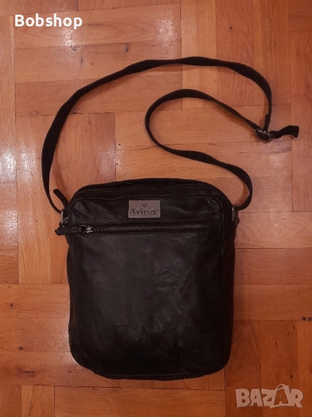 Мъжка кожена чанта Avirex, снимка 1