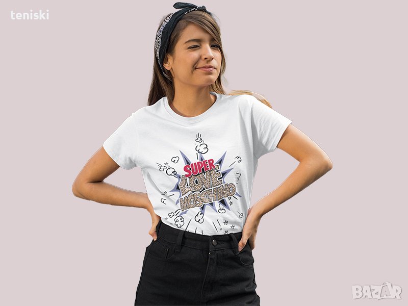 Дамска тениска Love Moschino принт 4 модела, снимка 1