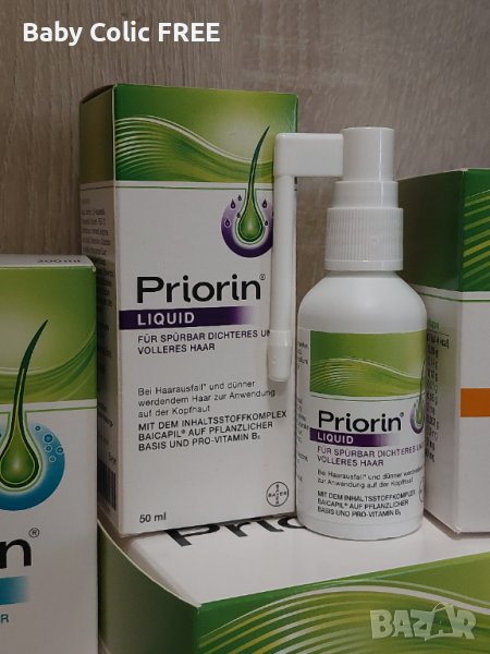 Приорин немски Priorin Liquid серум за локална употреба 50 мл, снимка 1