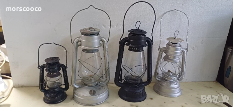 Стари немски газени фенери , снимка 1