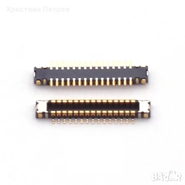 Конектор / Букса мъжки 30 pin на лентов кабел за Tecno / Itel / Infinix, снимка 1