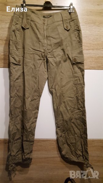 Карго панталон милитъри зелен с джобове.макси размер, снимка 1