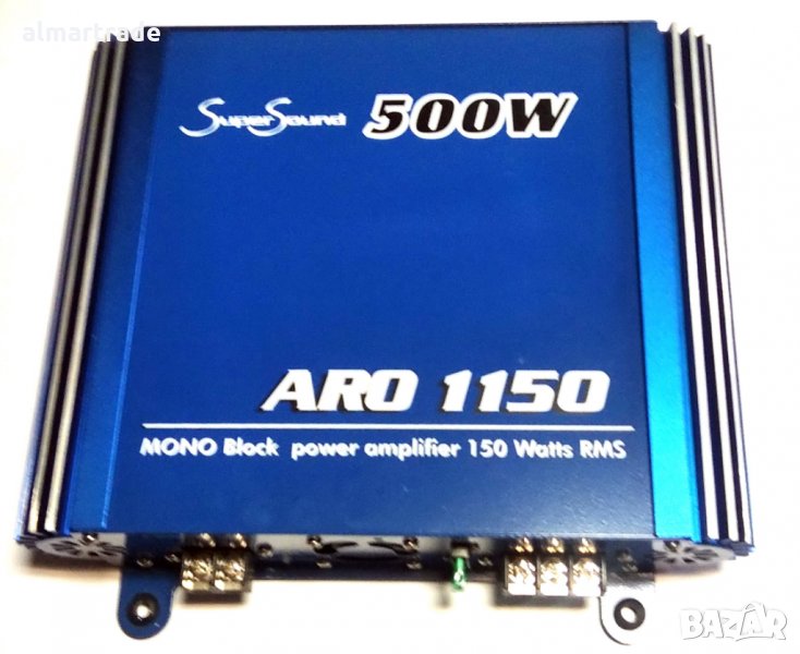 Усилвател за кола SuperSound ARO1150, 1x150W, 4ohm, снимка 1