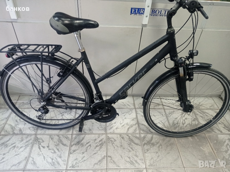 CARVER tour120 алуминиев 28ц 27ск хидравлични размер 53см, снимка 1