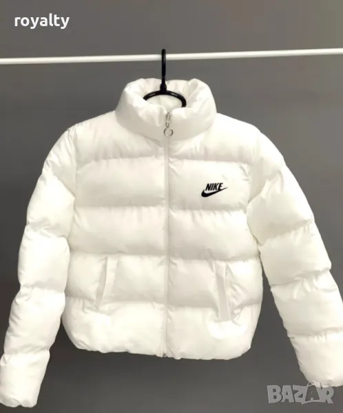 Nike късо бяло дамско яке , снимка 1