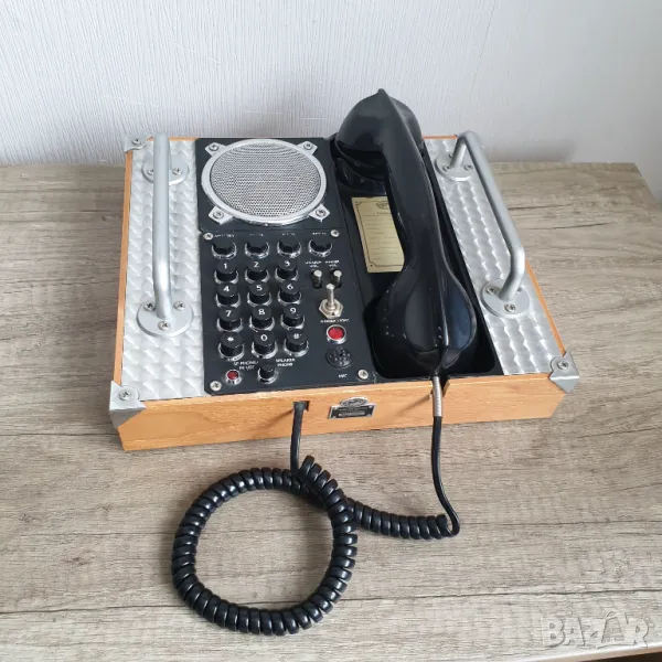Ретро телефон с високоговорител, снимка 1