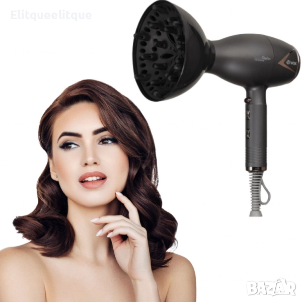 Сешоар VOX,  HT 8776, йонизация, концентратор и дифузер, снимка 1