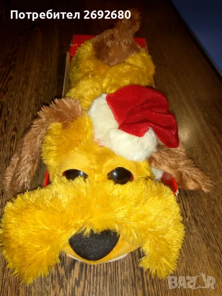 Коледно куче играчка на батерии 45/20см., снимка 1