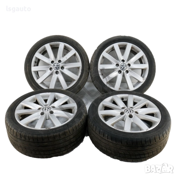 Алуминиеви джанти 5x112 с гуми R17 Volkswagen Golf VI 2008-2016 ID: 151790, снимка 1