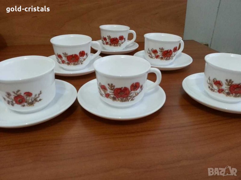 френски аркопал чаши за кафе, снимка 1