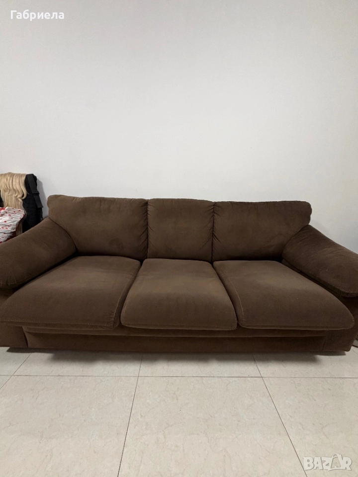 Удобен разтегателен диван , снимка 1