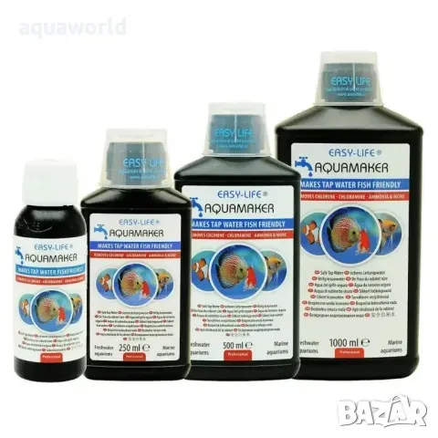 "ПРОМОЦИЯ" Easy Life Aquamaker 500 мл - преобразува чешмяната вода в аквариумна, снимка 1