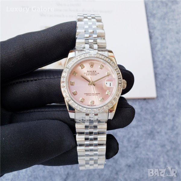 Дамски часовник Rolex Oyster Perpetual Datejust с автоматичен механизъм, снимка 1
