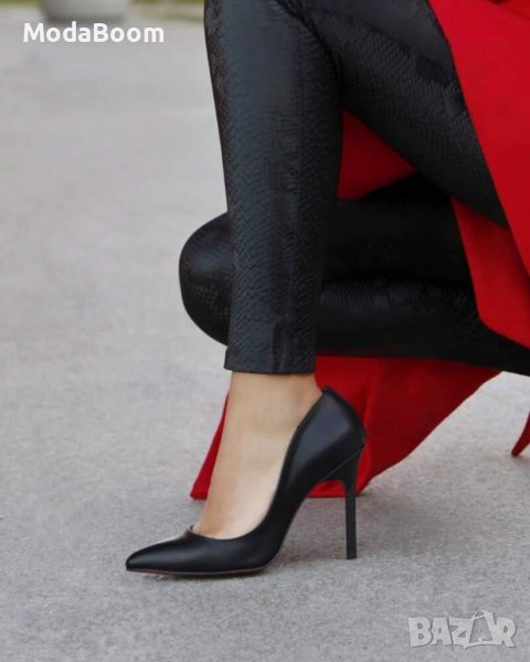 Обувки на ток кожа , снимка 1