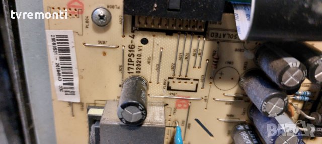 ПЛАТКА ЗАХРАНВАНЕ 17IPS16-4 V1 020210 for 19 inc DISPLAY LC185WH1 TLG1, снимка 2 - Части и Платки - 38224588