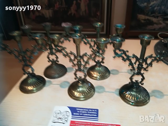 свещници-125лв за брои-внос швеицария, снимка 3 - Колекции - 30047071