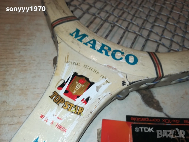 MARCO-ТЕНИС РАКЕТА ОТ ФРАНЦИЯ 0510251741, снимка 2 - Тенис - 51953344