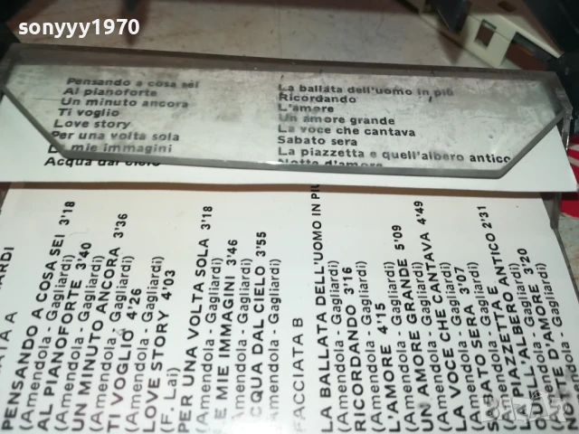 PEPPINO GAGLIARDI-ORIGINAL TAPE ВНОС ITALY 1906251154, снимка 6 - Аудио касети - 50722399