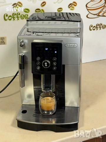 Кафемашина кафе автомат delonghi magnifica S с гаранция, снимка 4 - Кафемашини - 53941715