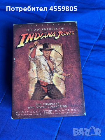 The Adventures of Indiana Jones: The Complete DVD Movie Collection,