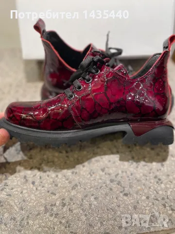Обувки в цвят бордо, снимка 10 - Дамски ежедневни обувки - 49833252