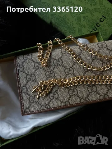 Оригинална чанта gucci, снимка 3 - Чанти - 49983209
