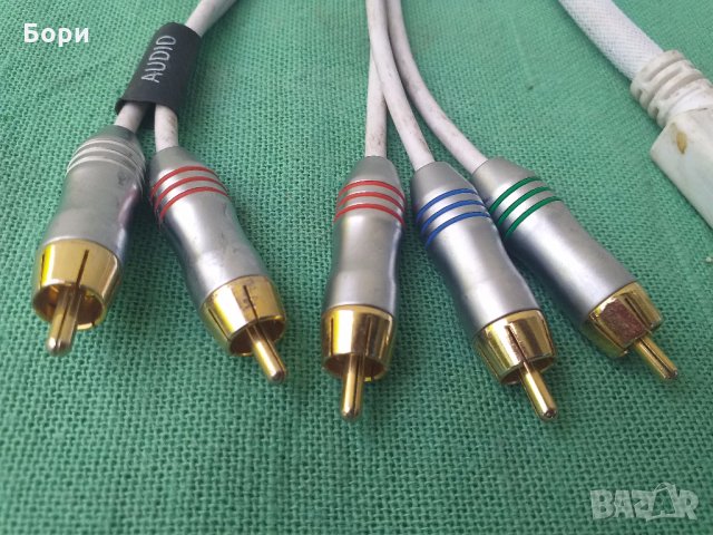 Качествен кабел 2м текстилна оплетка, снимка 2 - Други - 30239175