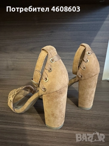 Дамски летни обувки на ток , снимка 2 - Дамски обувки на ток - 51978972