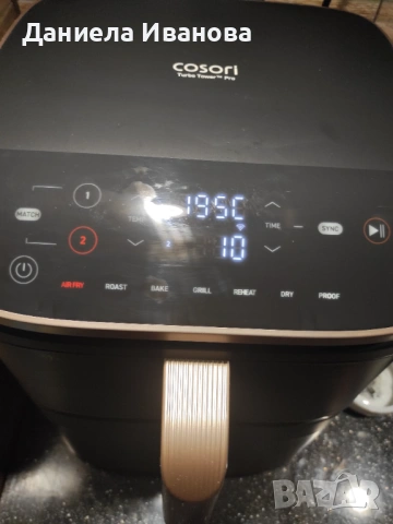 Еър фрайер Cosori Turbo tower pro, снимка 5 - Фритюрници - 53168428