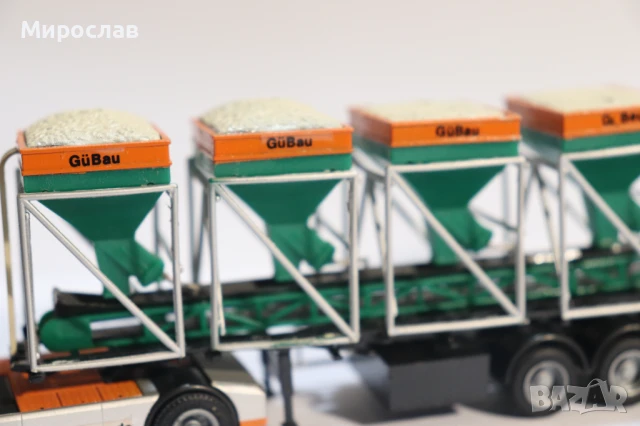 HERPA 1:87 H0 MAN ТИР КАМИОН ИГРАЧКА КОЛИЧКА МОДЕЛ, снимка 16 - Колекции - 50767219