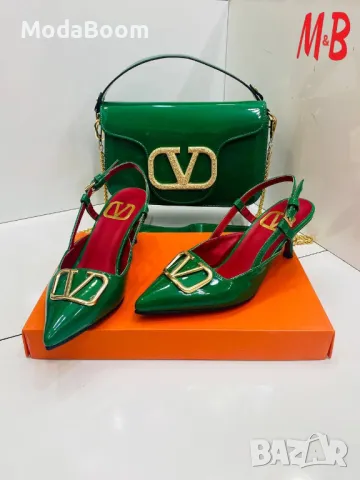 Valentino дамски комплекти Различни цветове , снимка 6 - Дамски елегантни обувки - 48565801