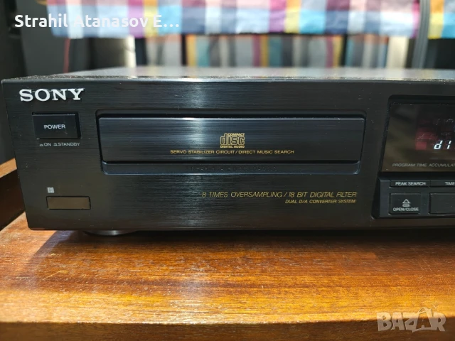 Sony CDP-590 Сиди Плеър, снимка 5 - Други - 50543021