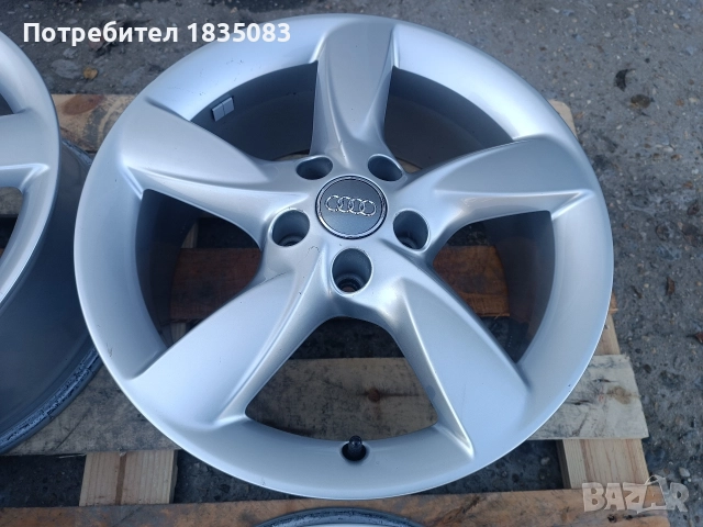 Лети джанти 17ки 5х112 Audi, снимка 7 - Гуми и джанти - 52591971