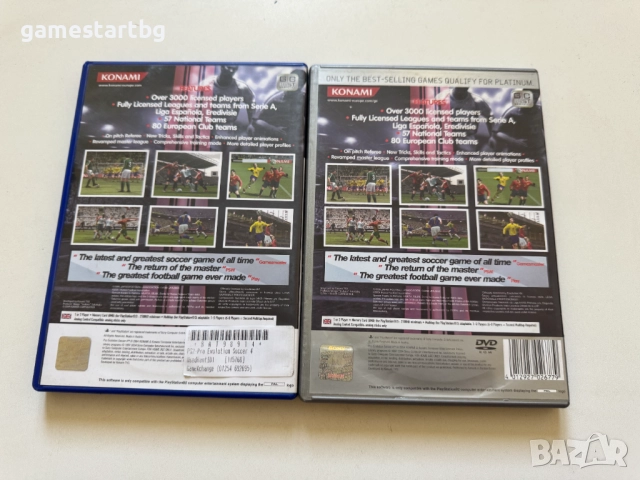 Pro Evolution Soccer 4 (PES 4) за PS2, снимка 2 - Игри за PlayStation - 51757727