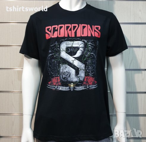 Нова мъжка тениска с дигитален печат на музикалната група Scorpions - Sting in the Tail, снимка 9 - Тениски - 36869914